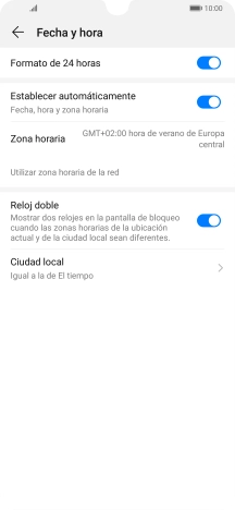 Desliza el dedo hacia arriba desde la parte inferior de la pantalla para terminar y volver a la pantalla de inicio.