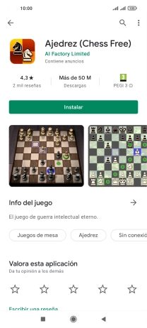 Pulsa Instalar y sigue las indicaciones de la pantalla para instalar la app.