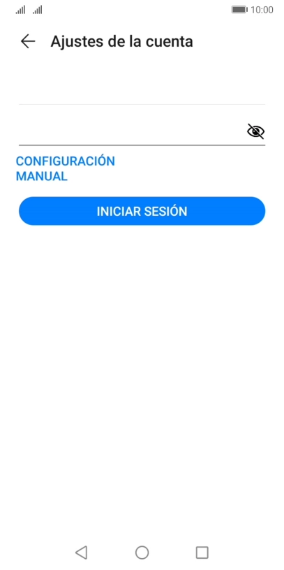 Pulsa INICIAR SESIÓN.