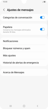 Pulsa Más ajustes.