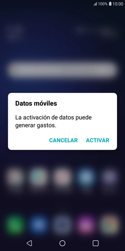 Pulsa ACTIVAR para activar la función.