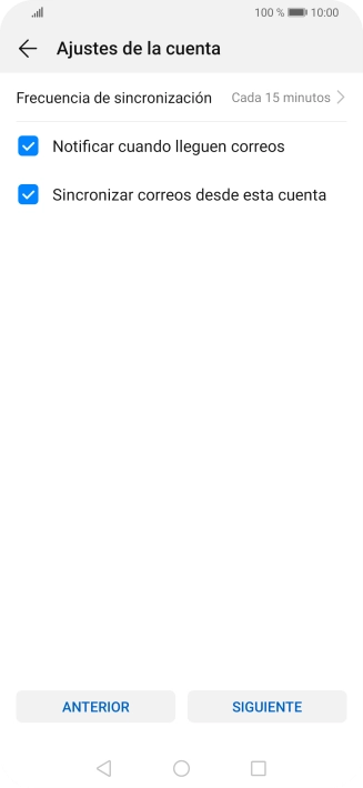 Pulsa Frecuencia de sincronización.