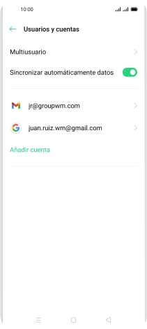 Pulsa la tecla de inicio para terminar y regresar a la pantalla de inicio.