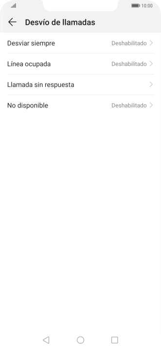 Pulsa la tecla de inicio para terminar y regresar a la pantalla de inicio.