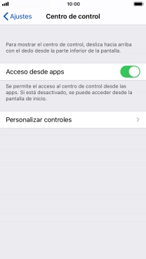 Pulsa el indicador junto a 