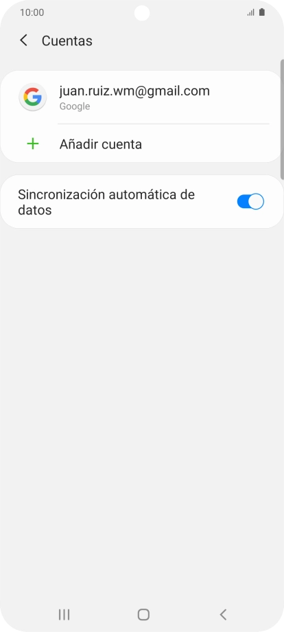 Pulsa la tecla de inicio para terminar y regresar a la pantalla de inicio.