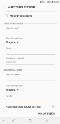 Pulsa INICIAR SESIÓN.
