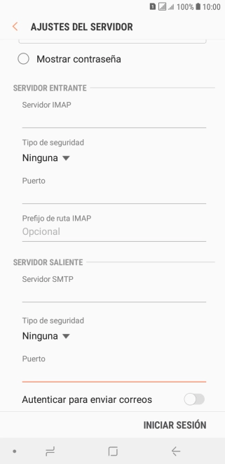 Pulsa INICIAR SESIÓN.