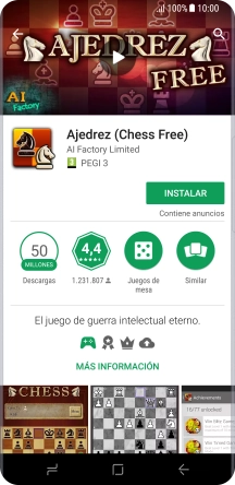 Pulsa INSTALAR y sigue las indicaciones de la pantalla para instalar la app.