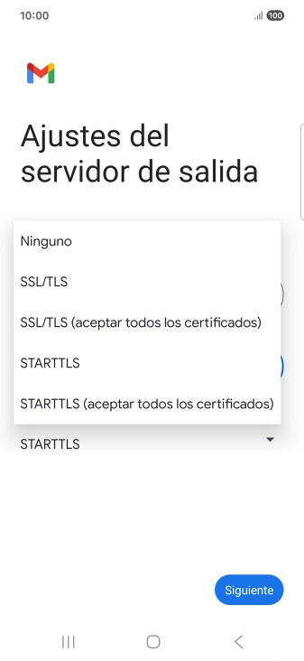 Pulsa SSL/TLS.