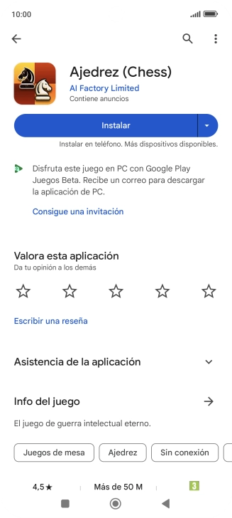 Pulsa la tecla de inicio para terminar y regresar a la pantalla de inicio.