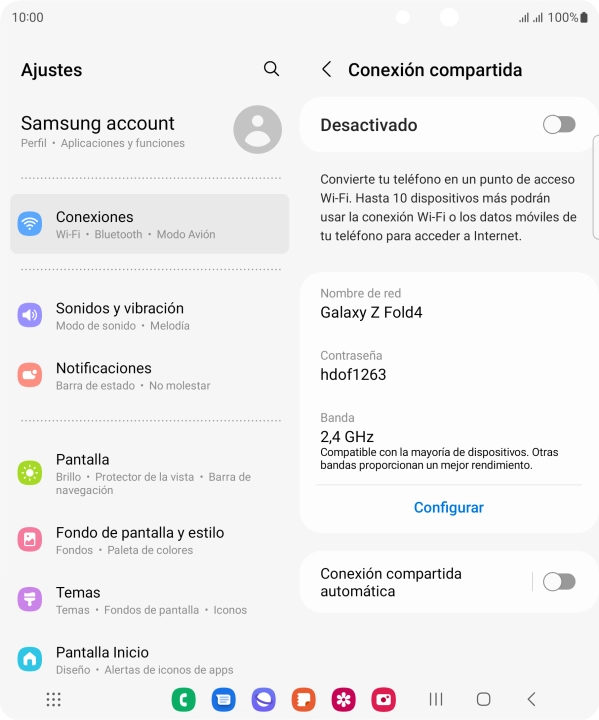 Pulsa Configurar.