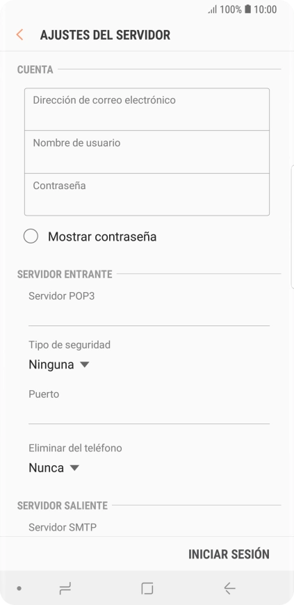 Pulsa en el campo bajo 