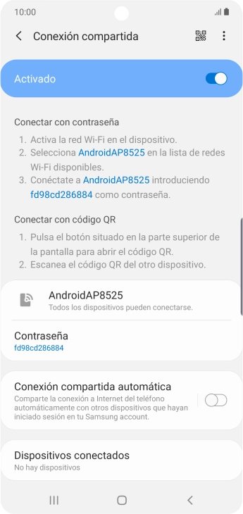Pulsa la tecla de inicio para terminar y regresar a la pantalla de inicio.