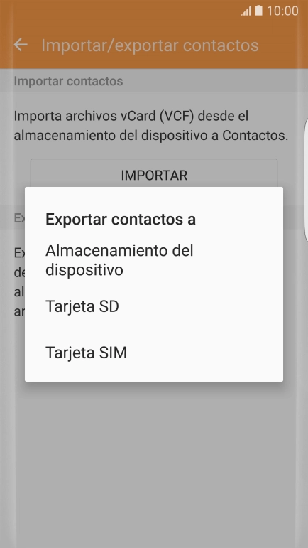 Pulsa Tarjeta SIM.