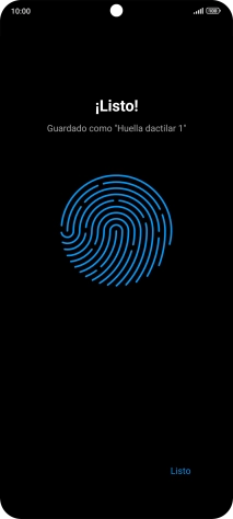 Pulsa Listo.