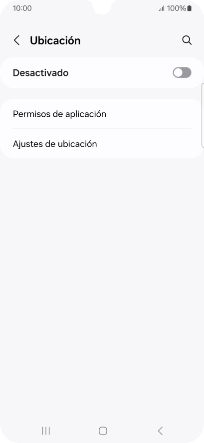 Pulsa el indicador para activar o desactivar la función.