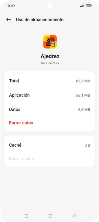Pulsa la tecla de inicio para terminar y regresar a la pantalla de inicio.