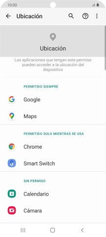 Pulsa la app deseada.