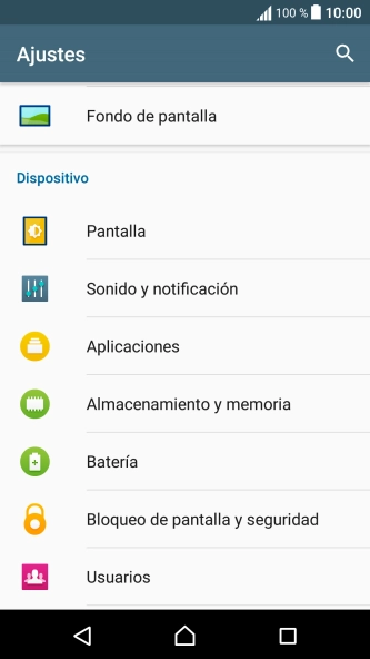 Pulsa Bloqueo de pantalla y seguridad.