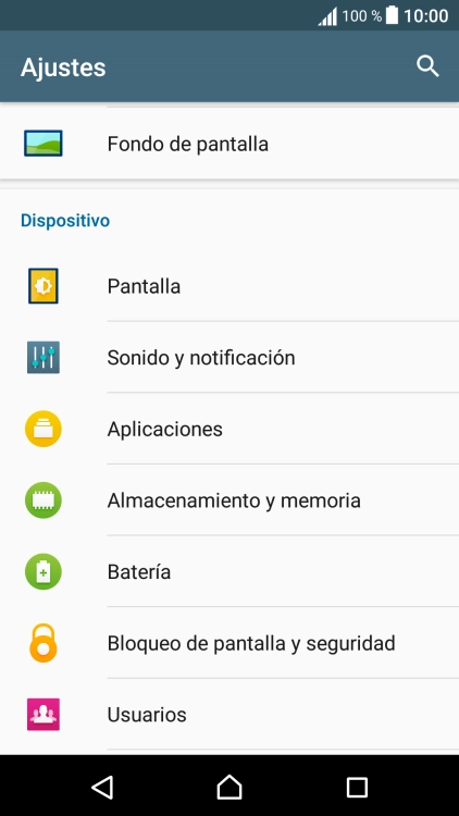 Pulsa Bloqueo de pantalla y seguridad.