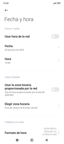 Pulsa el indicador junto a 