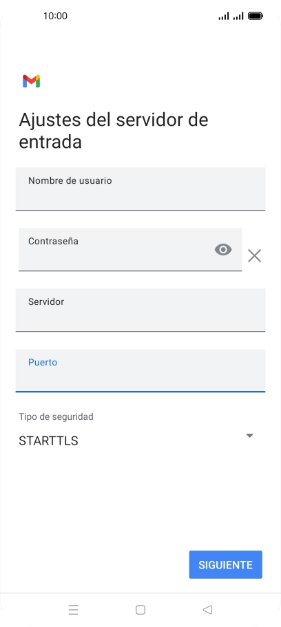 Pulsa la lista desplegable bajo 