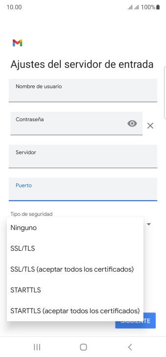 Pulsa Ninguno.