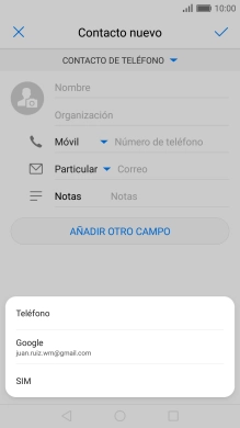 Pulsa Teléfono.