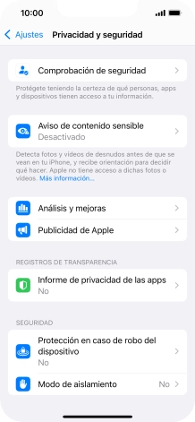 Pulsa Aviso de contenido sensible.