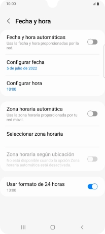 Pulsa el indicador junto a 