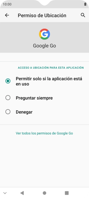 Pulsa el ajuste deseado.