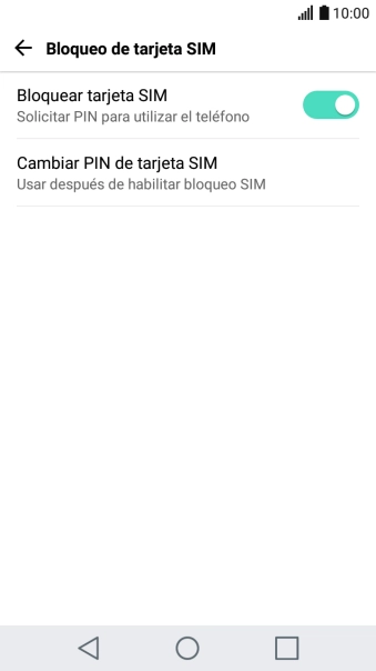 Pulsa el indicador junto a 