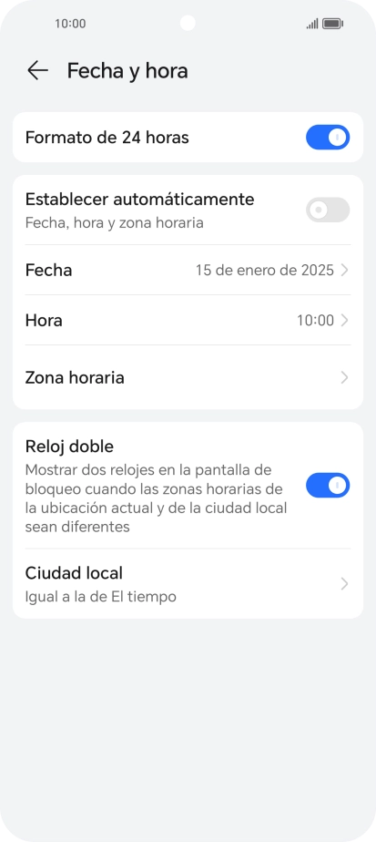 Pulsa el indicador junto a 