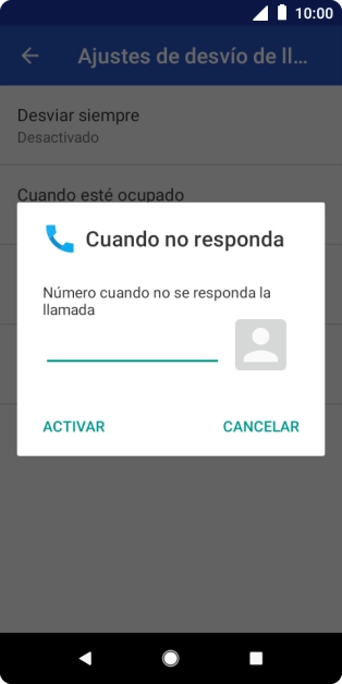 Introduce +34600132000 y pulsa ACTIVAR.