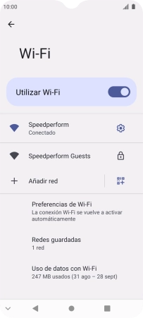 Pulsa la tecla de inicio para terminar y regresar a la pantalla de inicio.