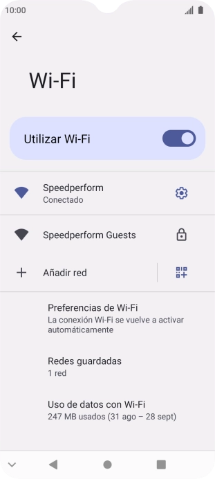 Pulsa la tecla de inicio para terminar y regresar a la pantalla de inicio.