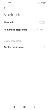 Pulsa el indicador junto a 