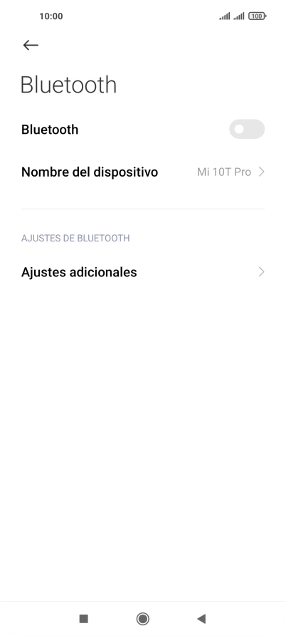 Pulsa el indicador junto a 