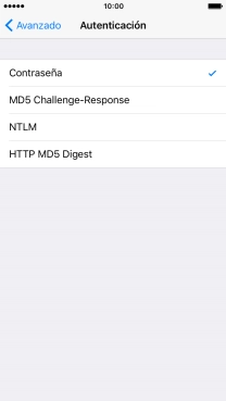 Pulsa la flecha hacia la izquierda.