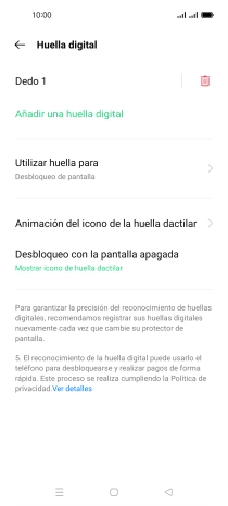 Pulsa la tecla de retroceso.