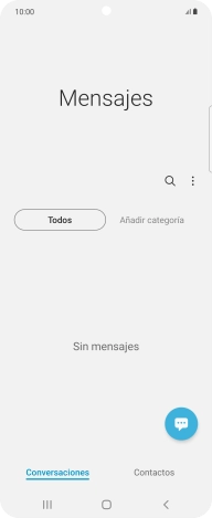 Pulsa el icono de nuevo mensaje.