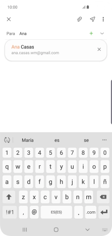 Pulsa el contacto deseado.