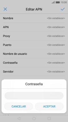 Introduce wap125 y pulsa ACEPTAR.