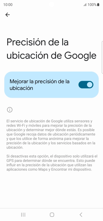 Si pulsas el indicador junto a 