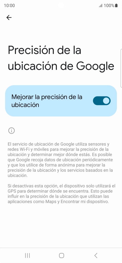 Si pulsas el indicador junto a 