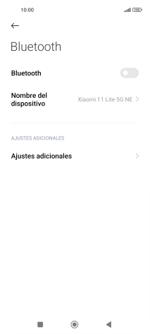 Pulsa el indicador junto a 