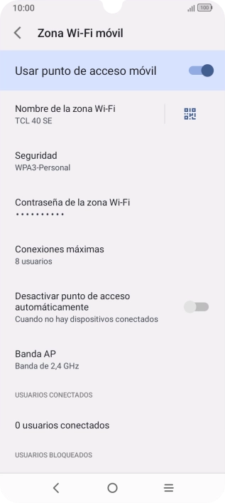 Pulsa la tecla de inicio para terminar y regresar a la pantalla de inicio.