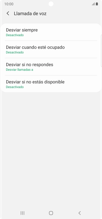 Pulsa la tecla de inicio para terminar y regresar a la pantalla de inicio.