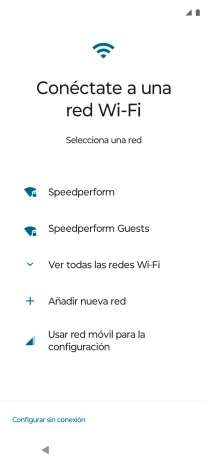 Pulsa la red wifi deseada.